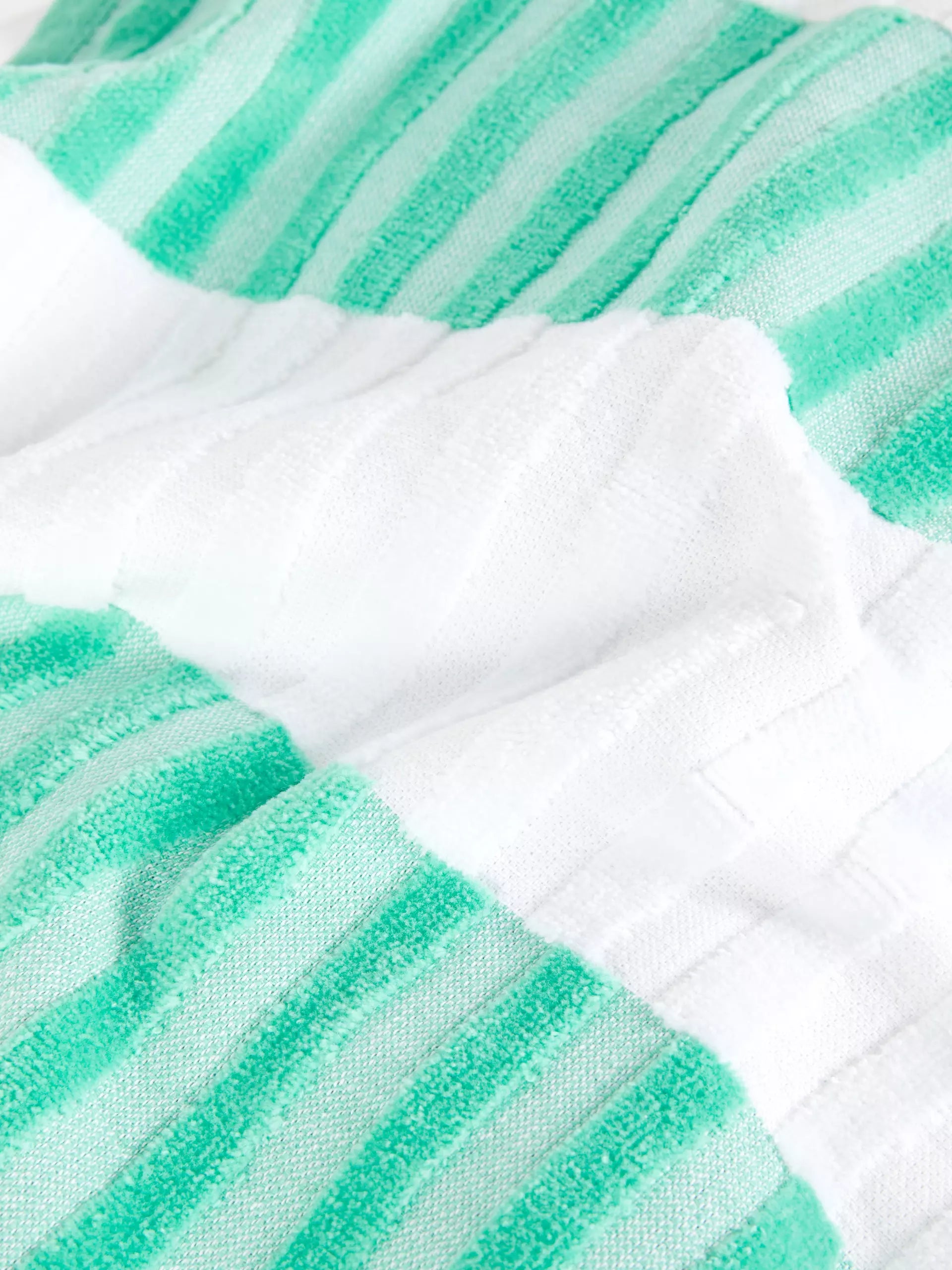 Striped Beach Towel Tote