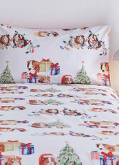 Catherine Lansfield Christmas Guineapig Duvet Cover Set