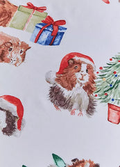 Catherine Lansfield Christmas Guineapig Duvet Cover Set