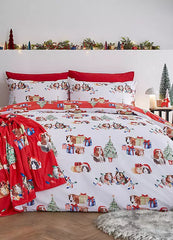 Catherine Lansfield Christmas Guineapig Duvet Cover Set