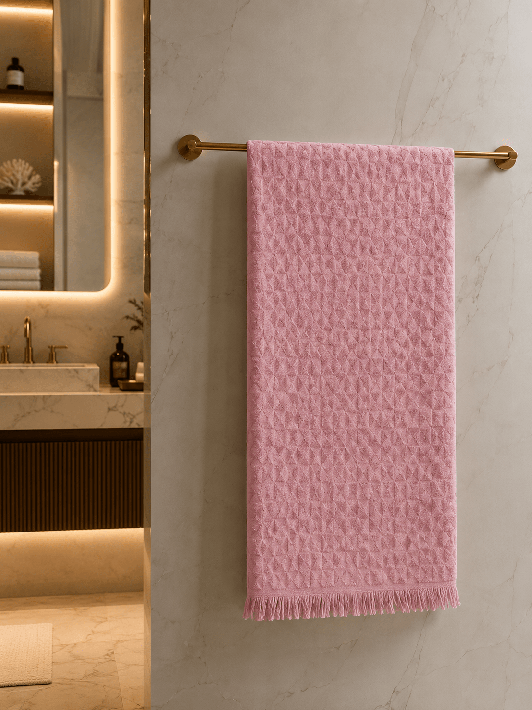 Diamond Textured Luxury Towel - Toliya.co