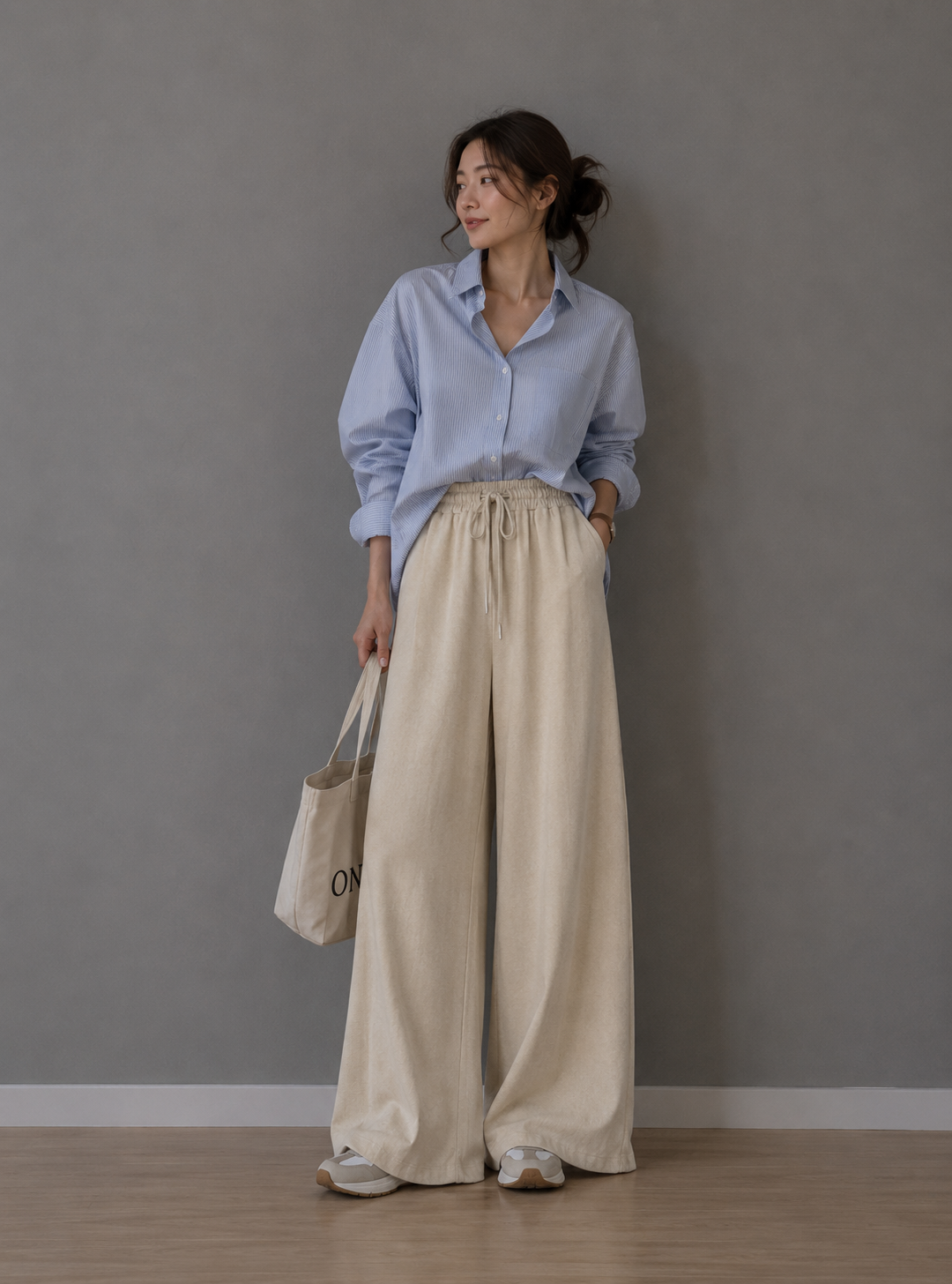 Ivory Cream Women trousers