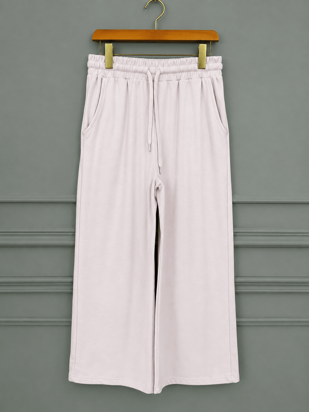 Muted Soft Pink Women trousers bsk