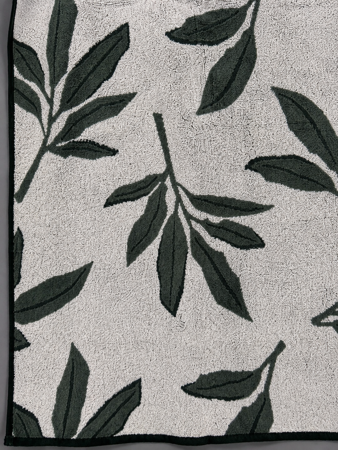 Sage Leaf Cotton Bath Towel