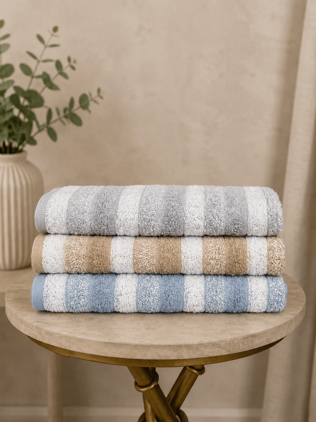 Premium Striped Terry Towel