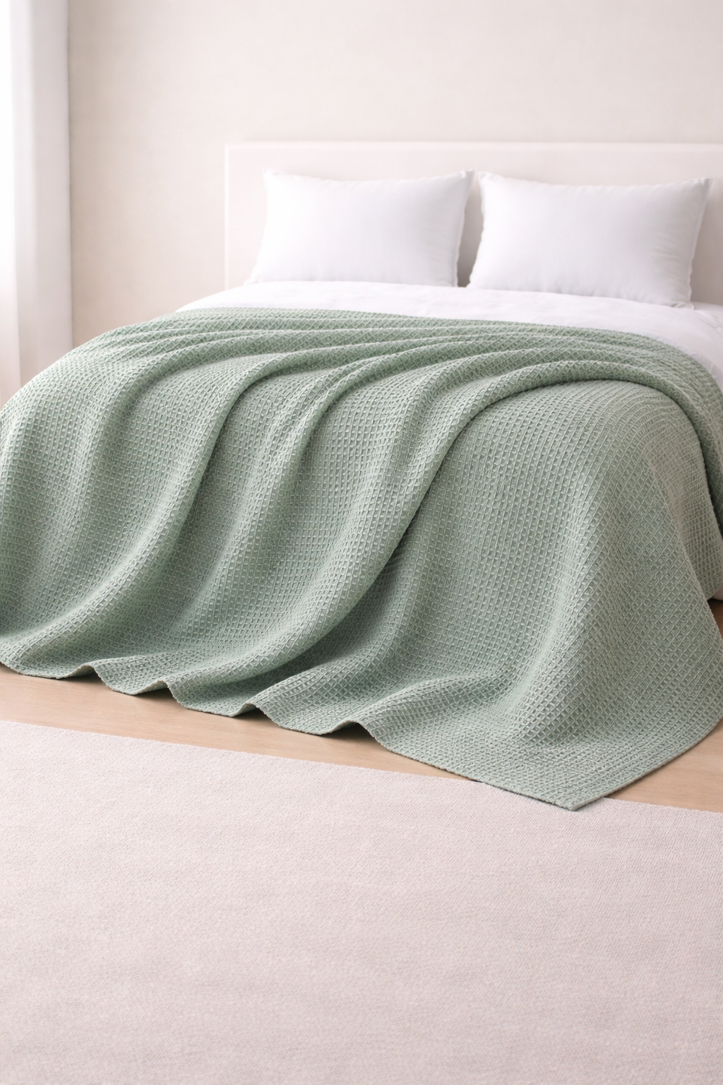 Waffle Blanket solid