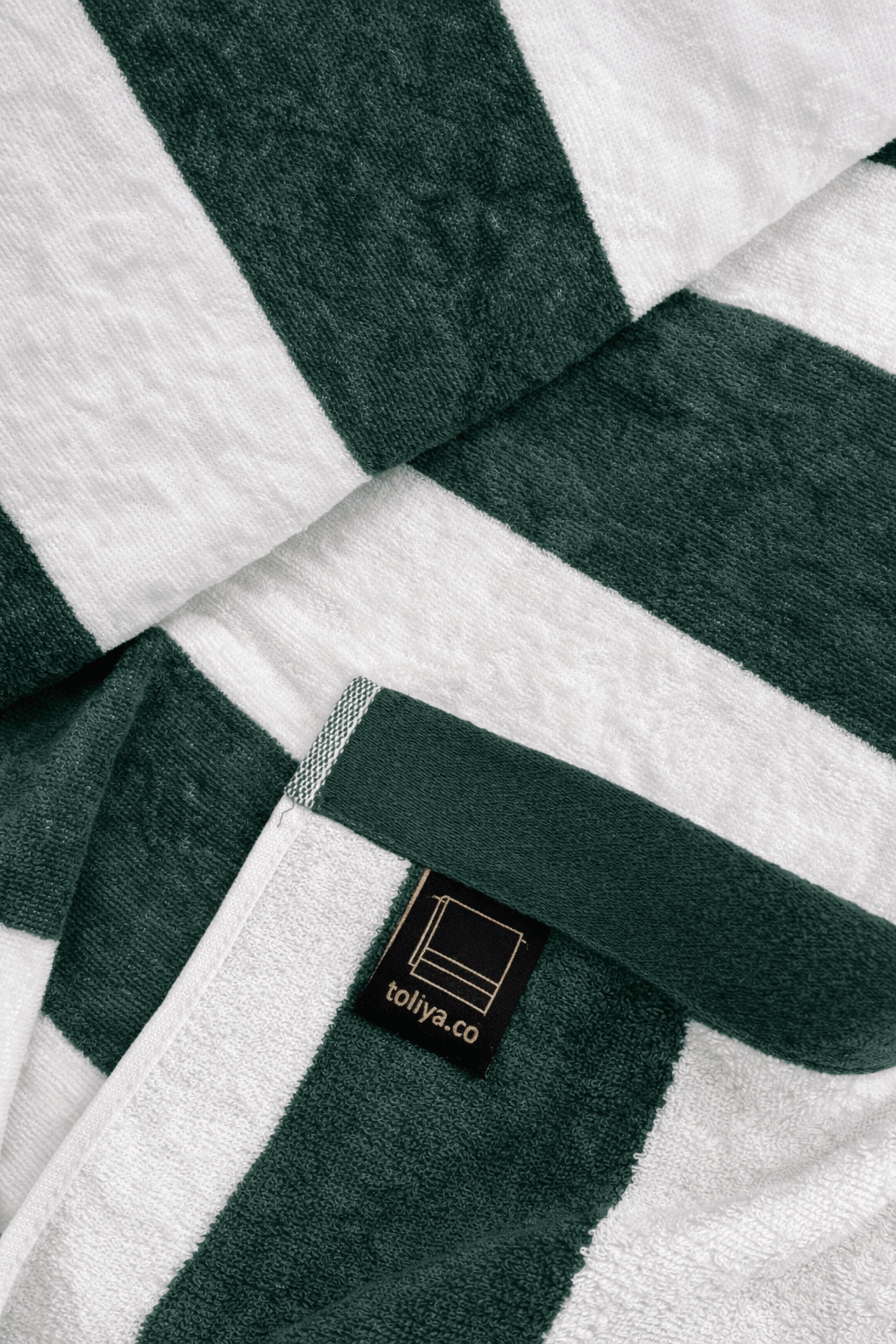 Premium Striped Cotton Towel - Toliya.co