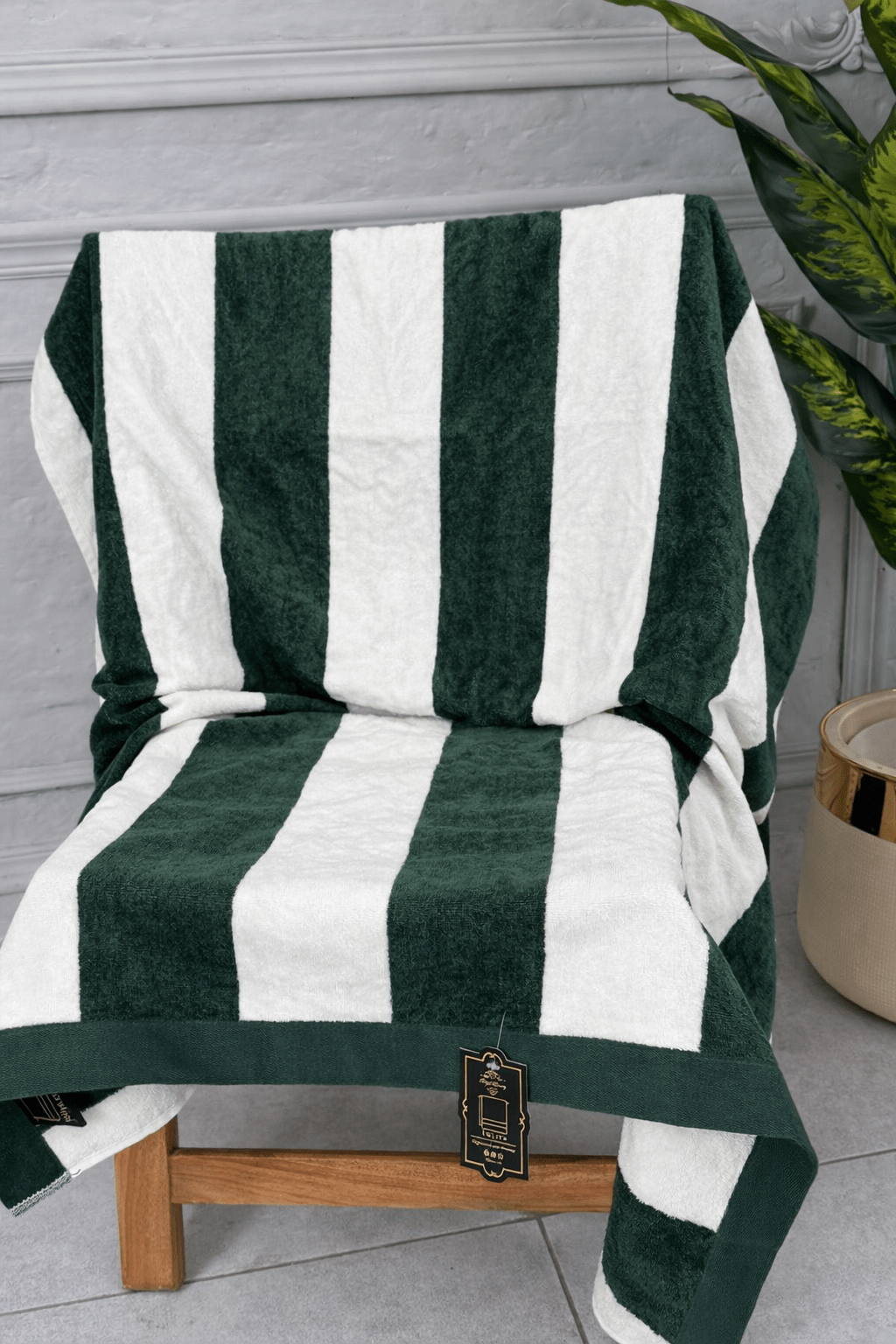 Premium Striped Cotton Towel - Toliya.co