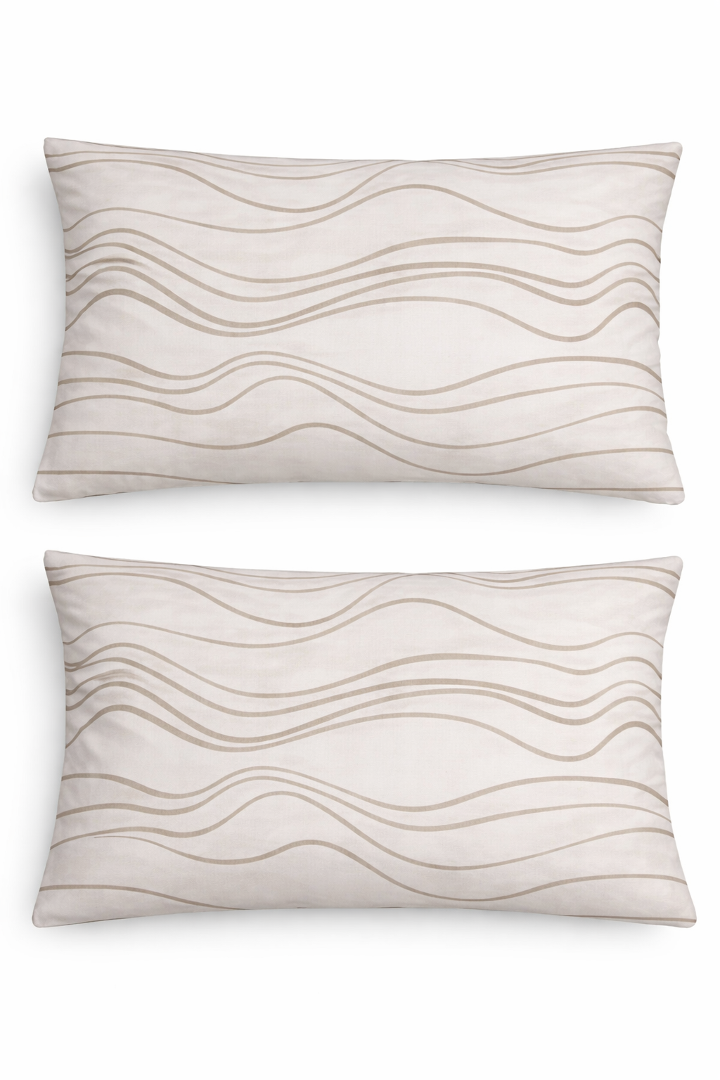 Serene Wave Pillow Cover Set