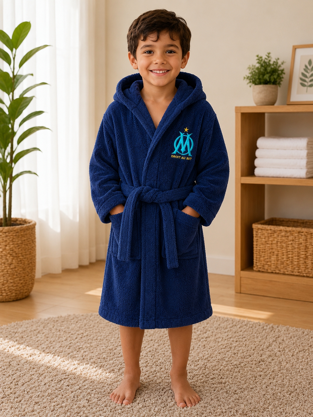 Kids Soft Bathrobe