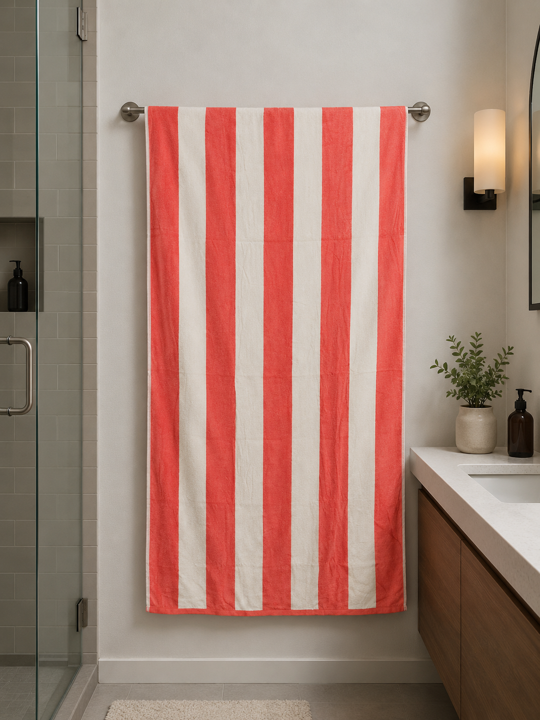 Premium Stripe Cotton Towel