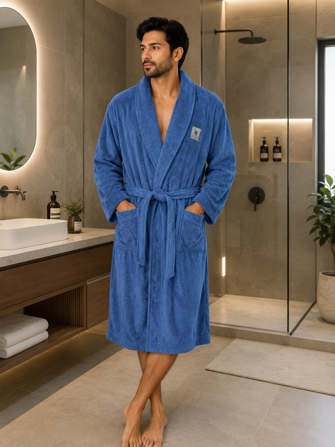 Unisex Zero Twist bathrobe