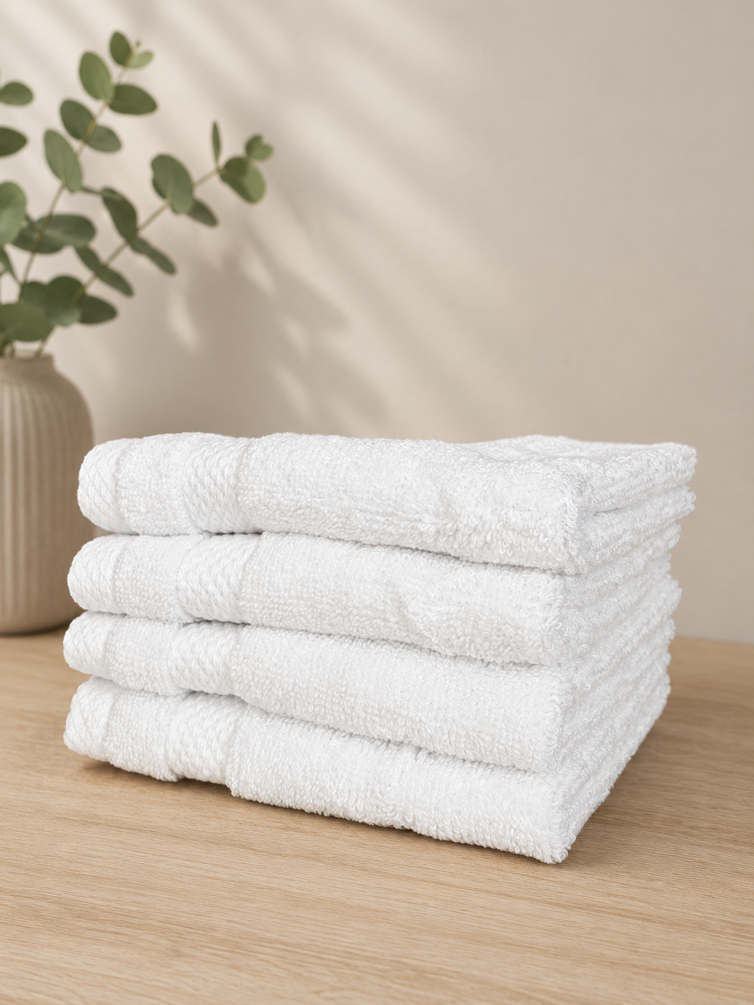 Zero twist Hand Towel Pack of 4