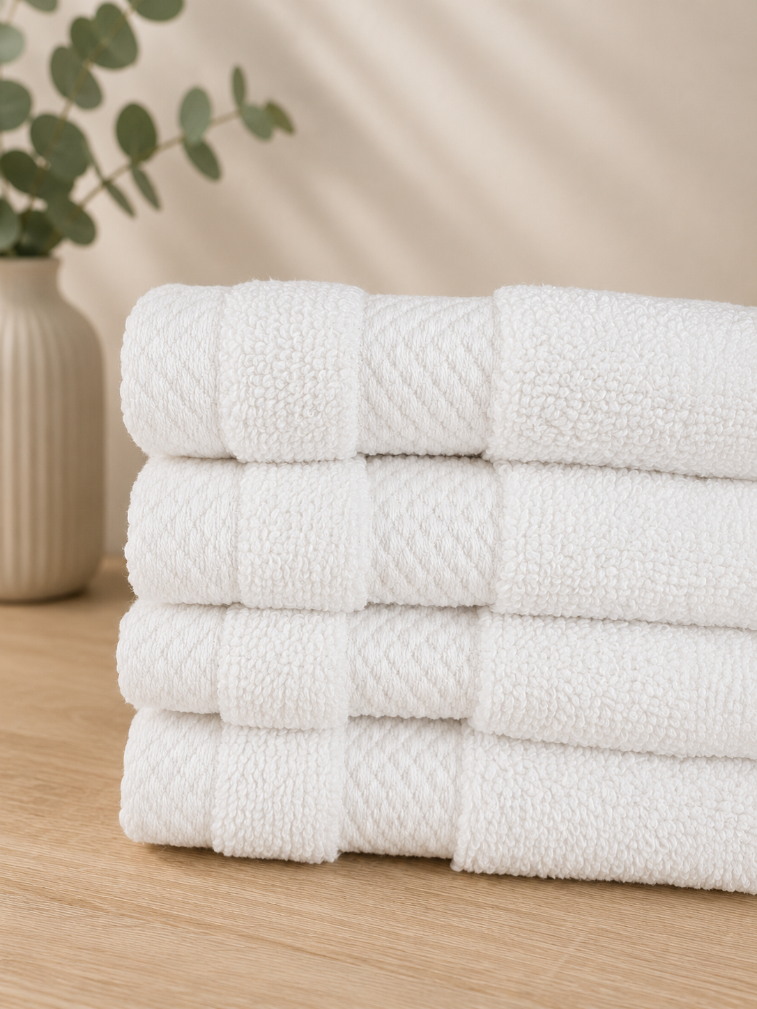 Zero twist Hand Towel Pack of 4