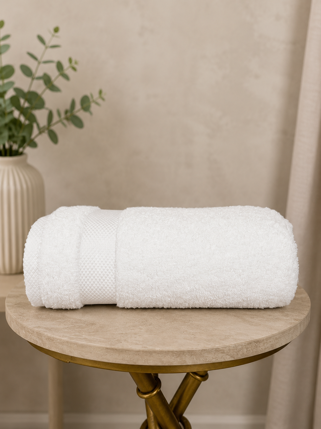 Zero twist Bath Towel