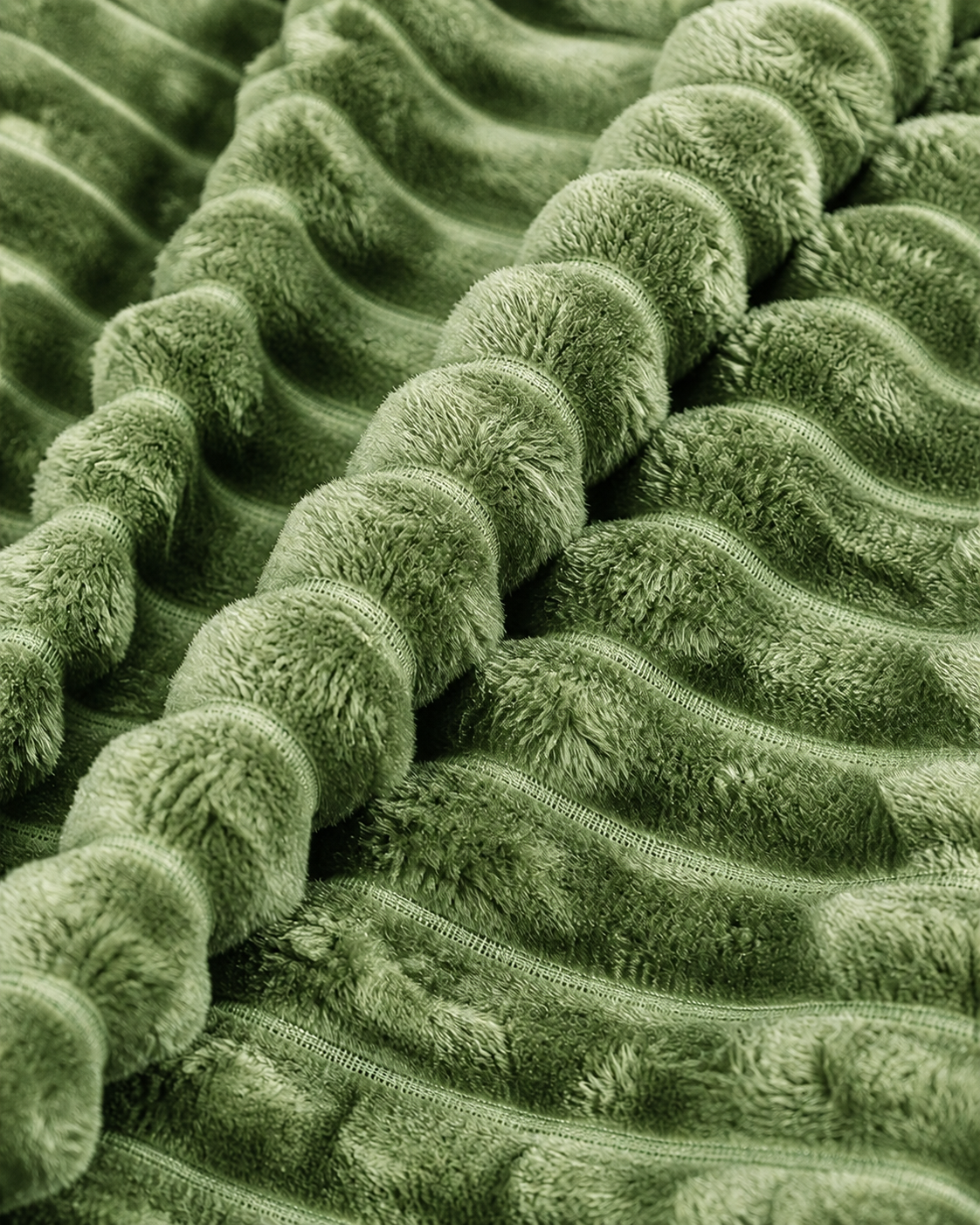 Summer Luxury Ribbed Plush Blanket
