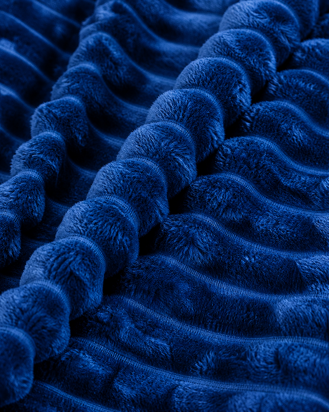 Summer Luxury Ribbed Plush Blanket