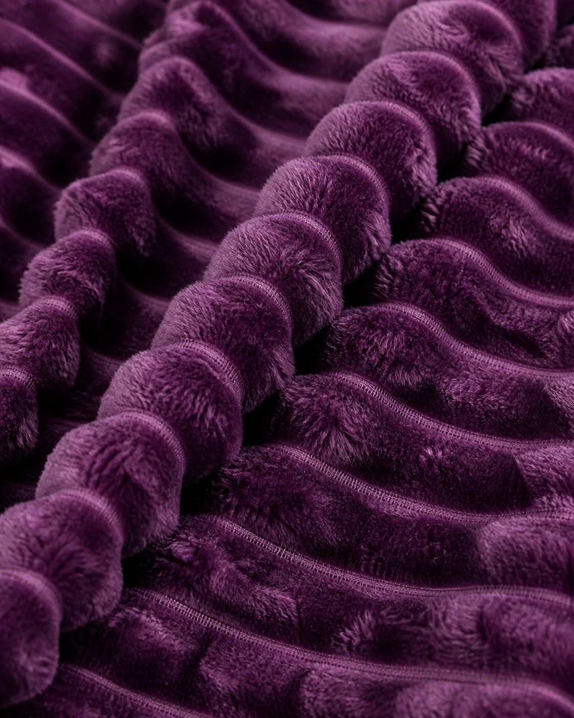 Summer Luxury Ribbed Plush Blanket