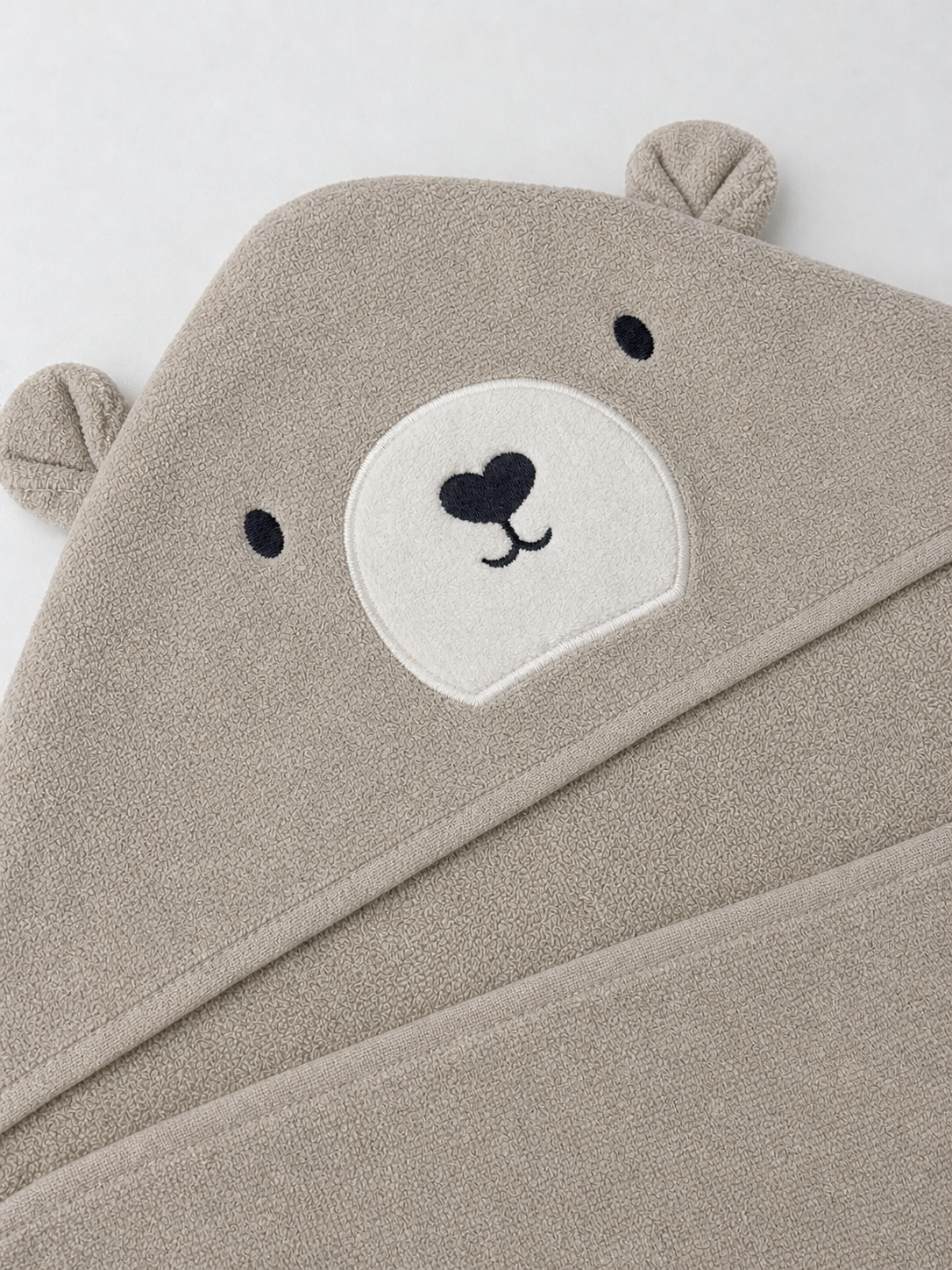Soft Bear Hooded Baby Towel