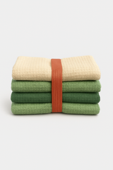 Waffle Towel set Pack of 4