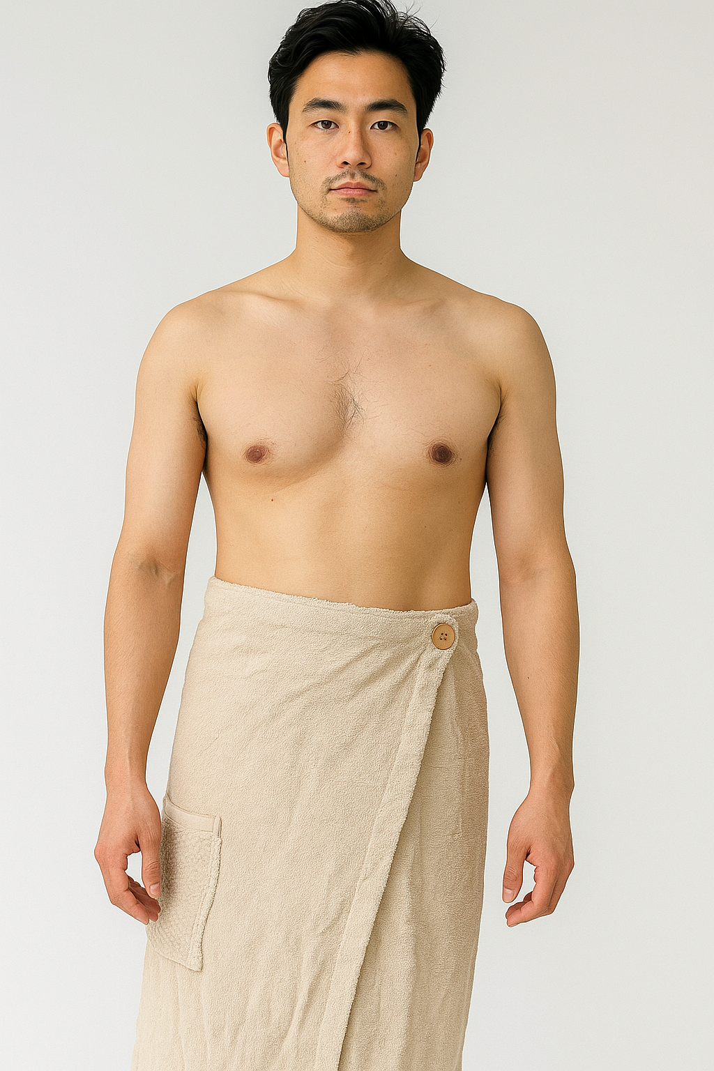 men shower wrap