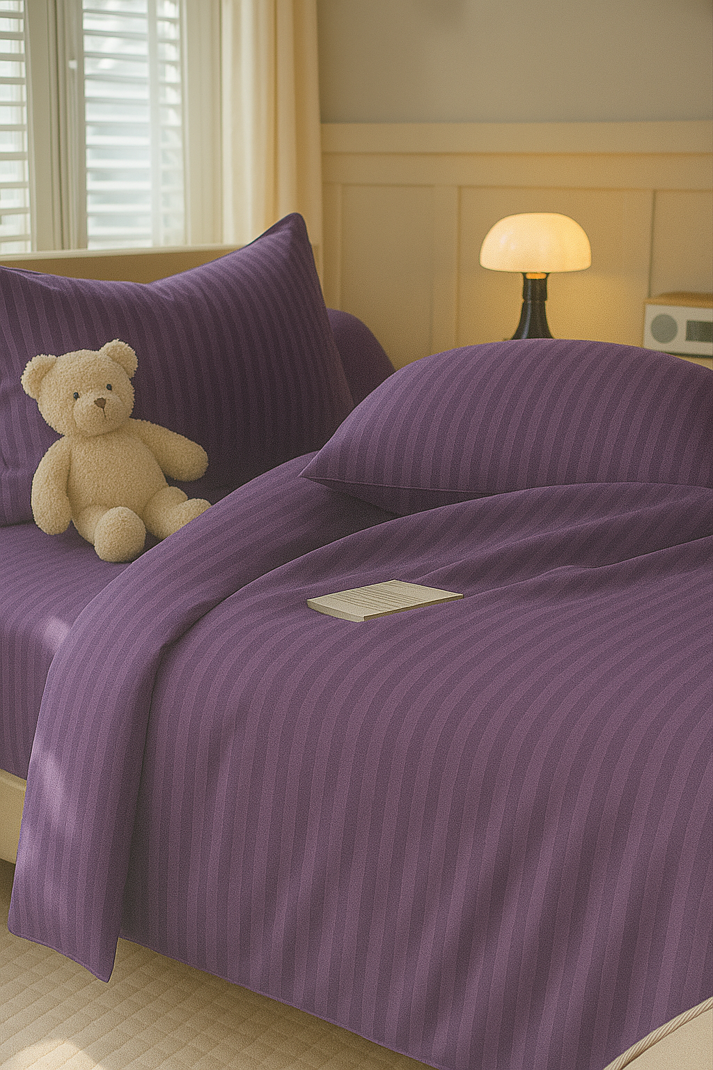 Duvet Cover Set Purple
