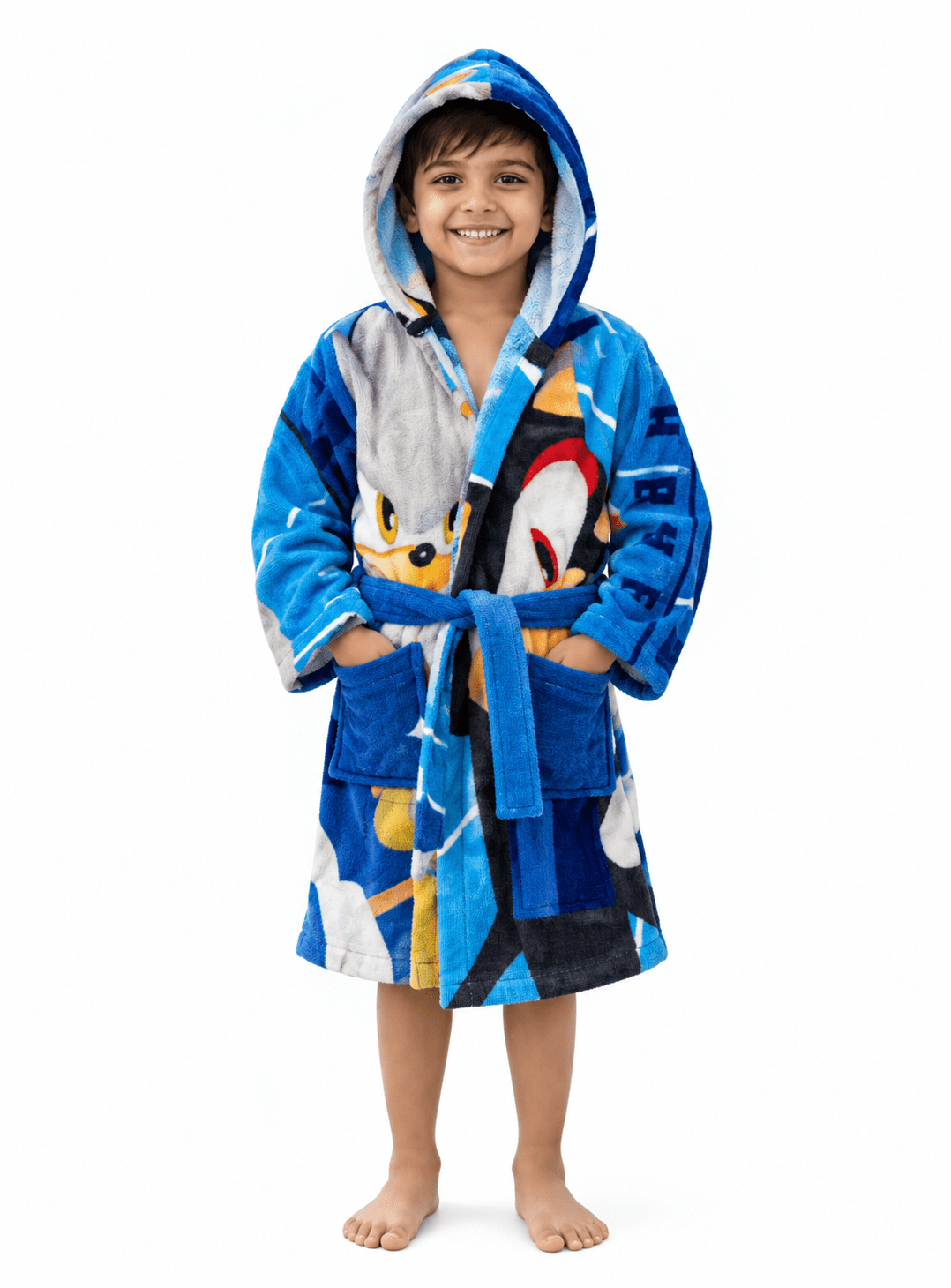 Animated Kids Hooded Bathrobe - Toliya.co