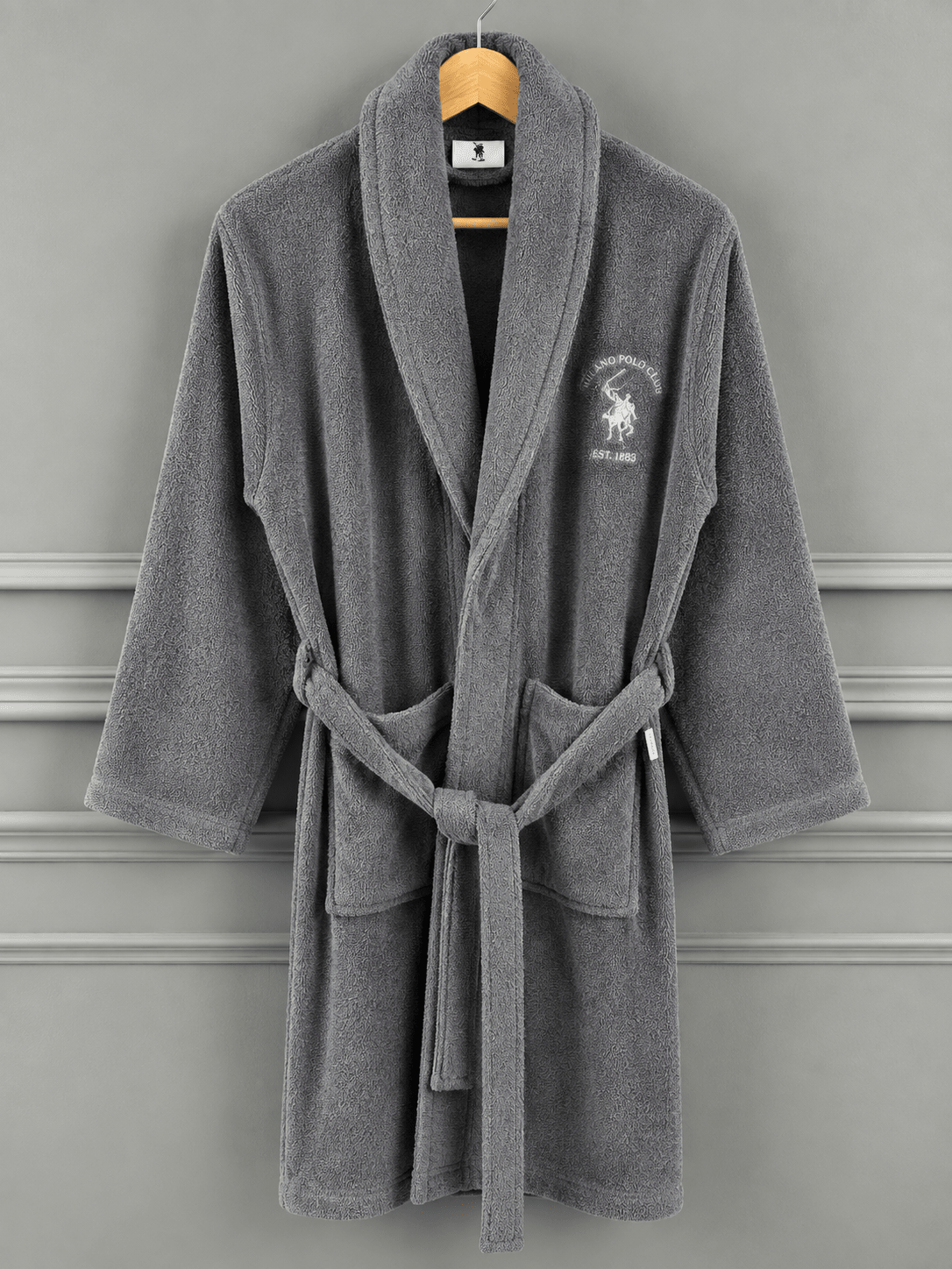 Relaxed Fit Bathrobe - Toliya.co