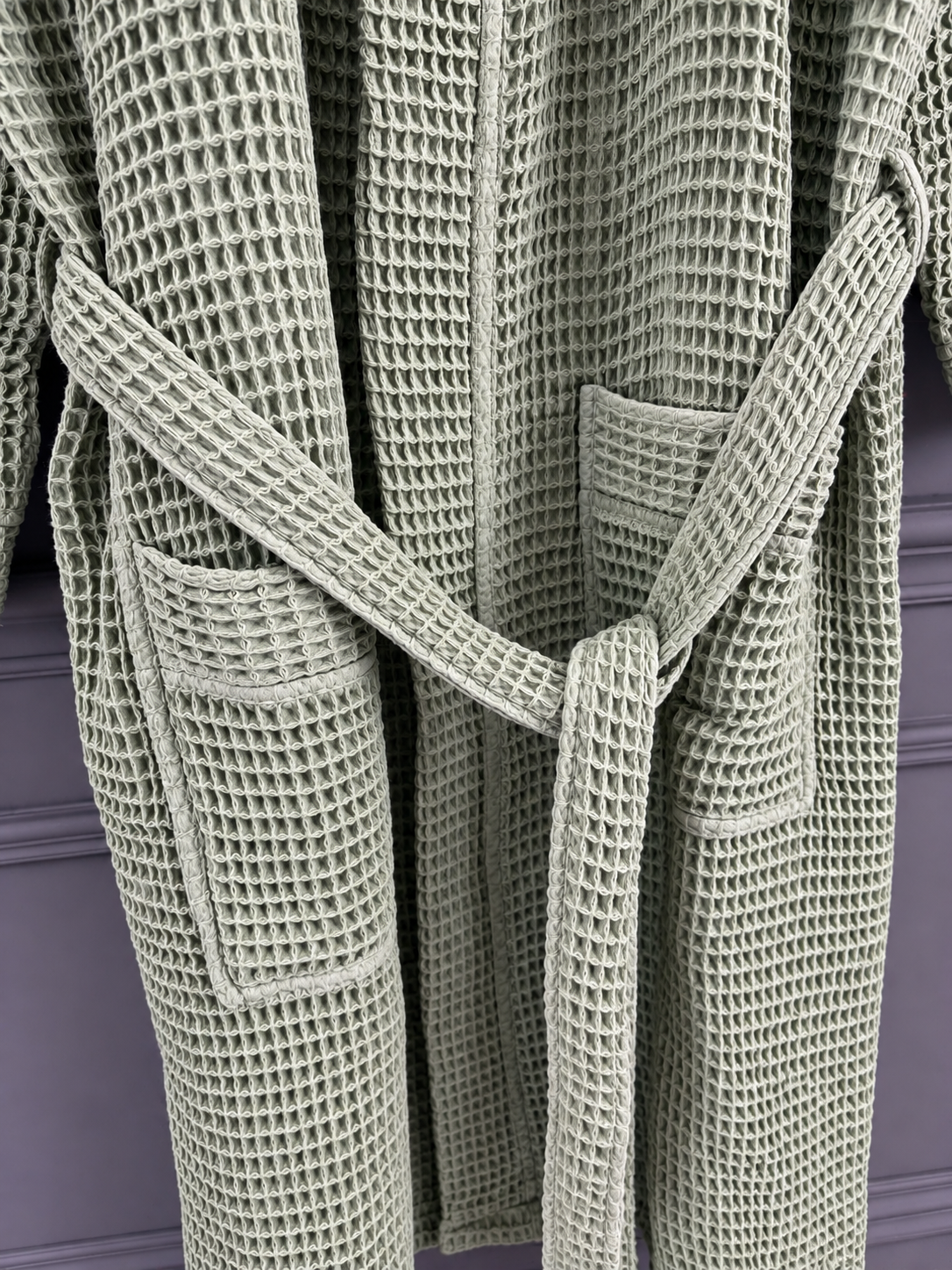 Premium Waffle Weave Bathrobe
