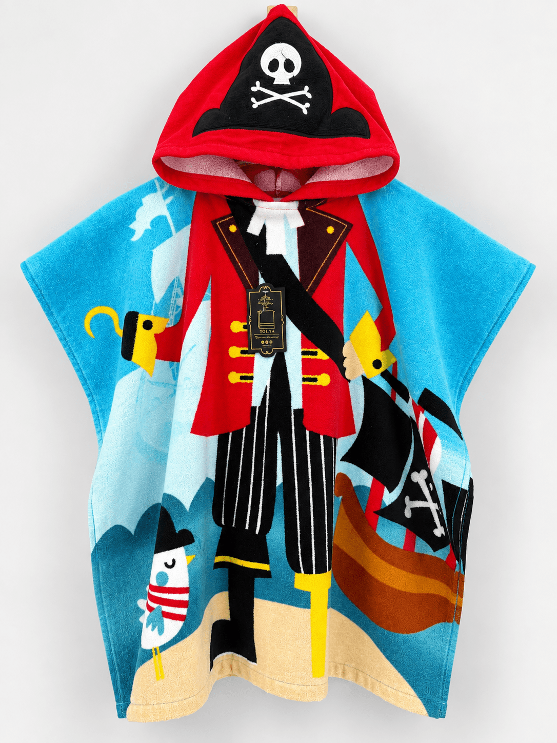 Kids poncho one piece - Toliya.co