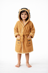 CUP HOODED KIDS BATHROBE