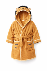 CUP HOODED KIDS BATHROBE