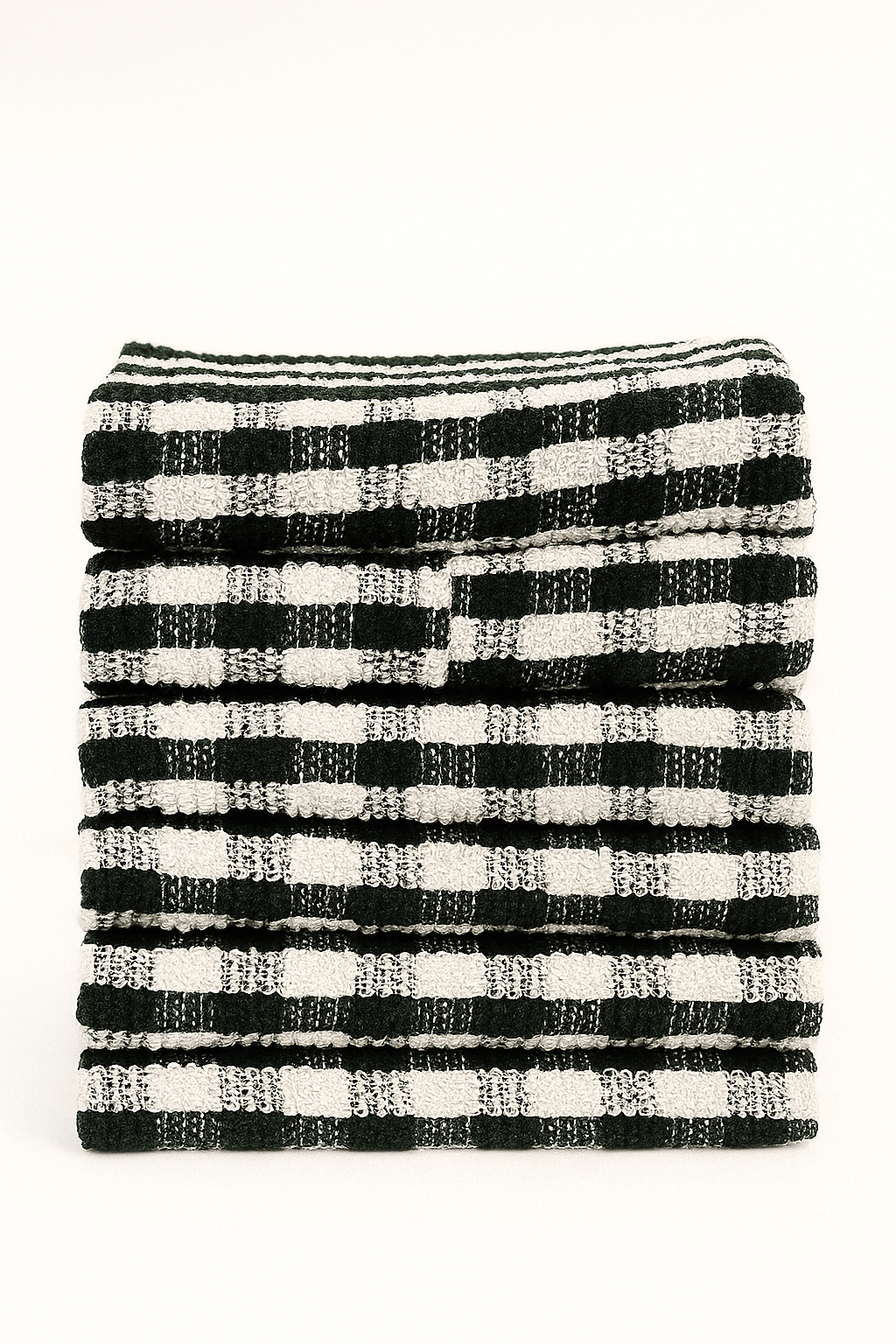 Kitchen Towel Black Pack 0f 6