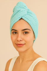 Hair Turban Sky Blue