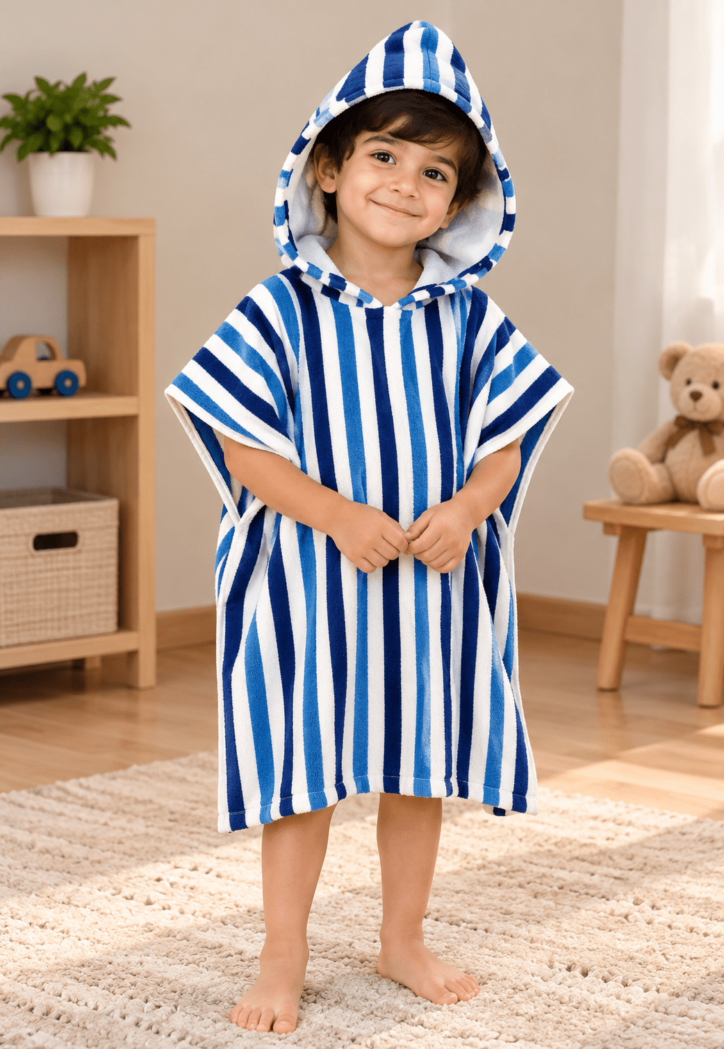 Premium Hooded Baby Poncho Towel - Toliya.co