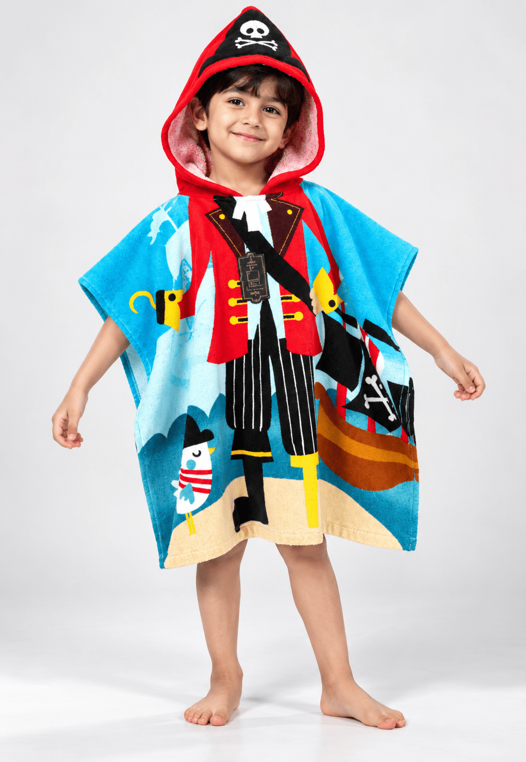 Kids poncho one piece - Toliya.co