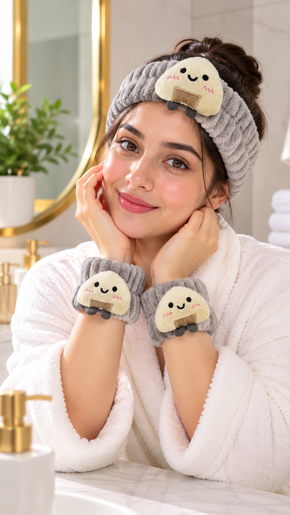 Cute Wash Day Headband Set