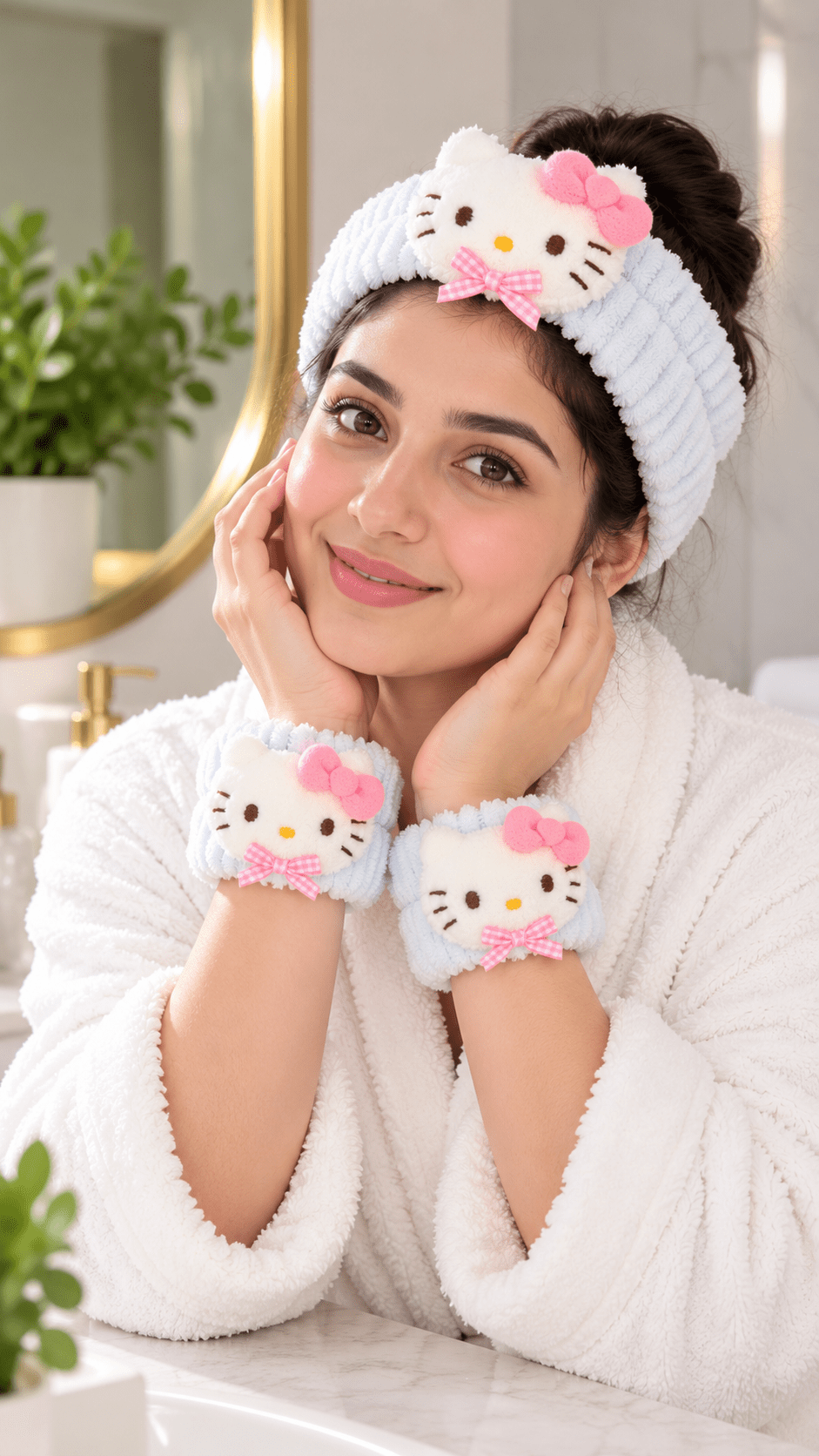 Headband & Wristband Beauty Set - Toliya.co