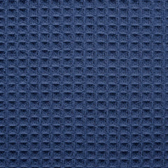 NAVY Cotton Waffle Weave King Size Blanket | Lightweight | Breathable