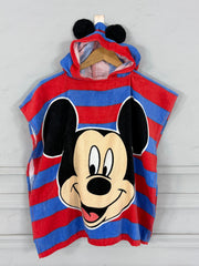 kids poncho Micky mouse