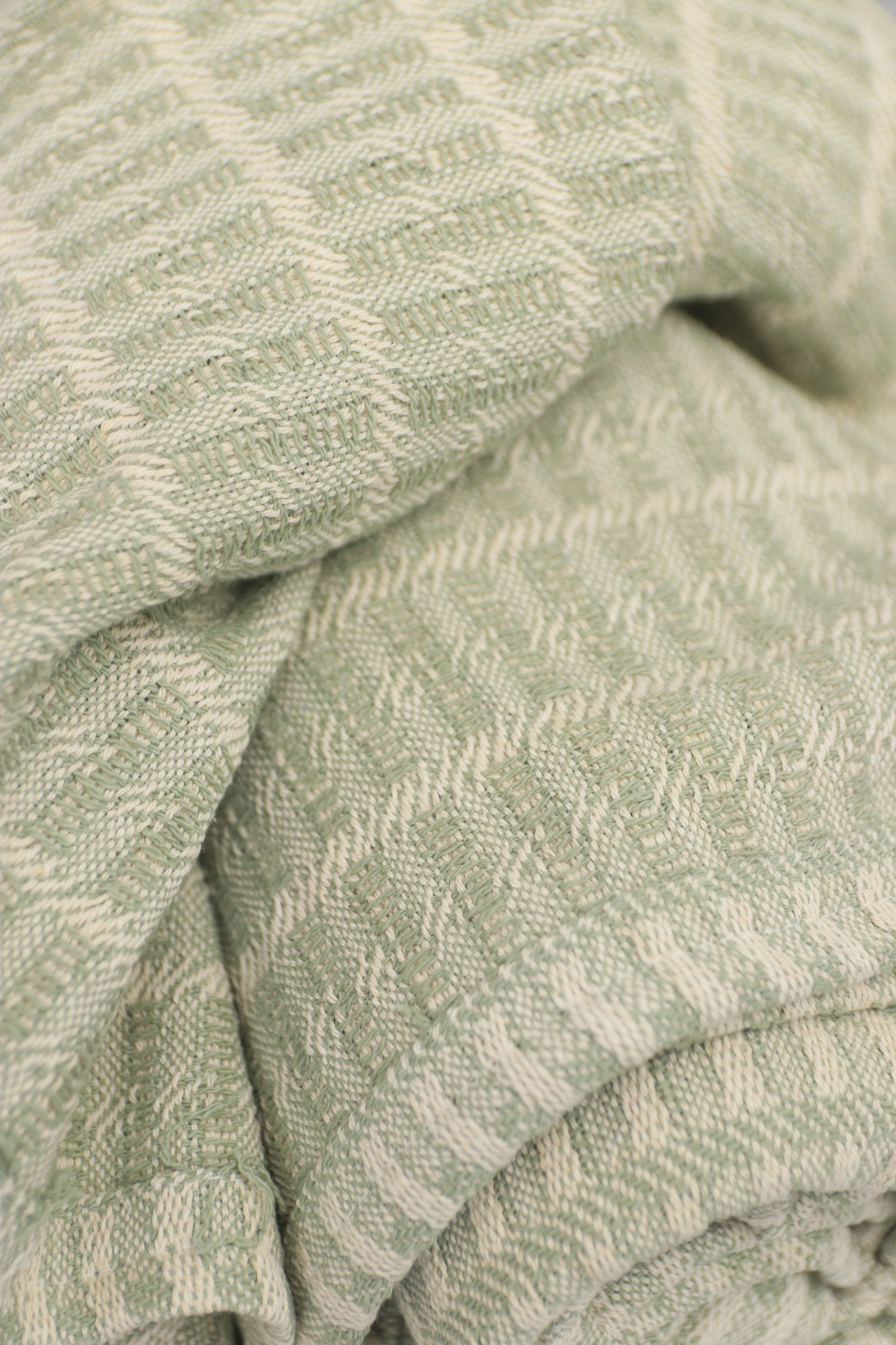 Cotton Waffle Weave King Size Blanket | Lightweight | Breathable