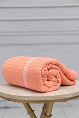 Cotton Waffle Weave King Size Blanket | Lightweight | Breathable