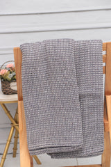 Cotton Waffle Weave King Size Blanket | Lightweight | Breathable