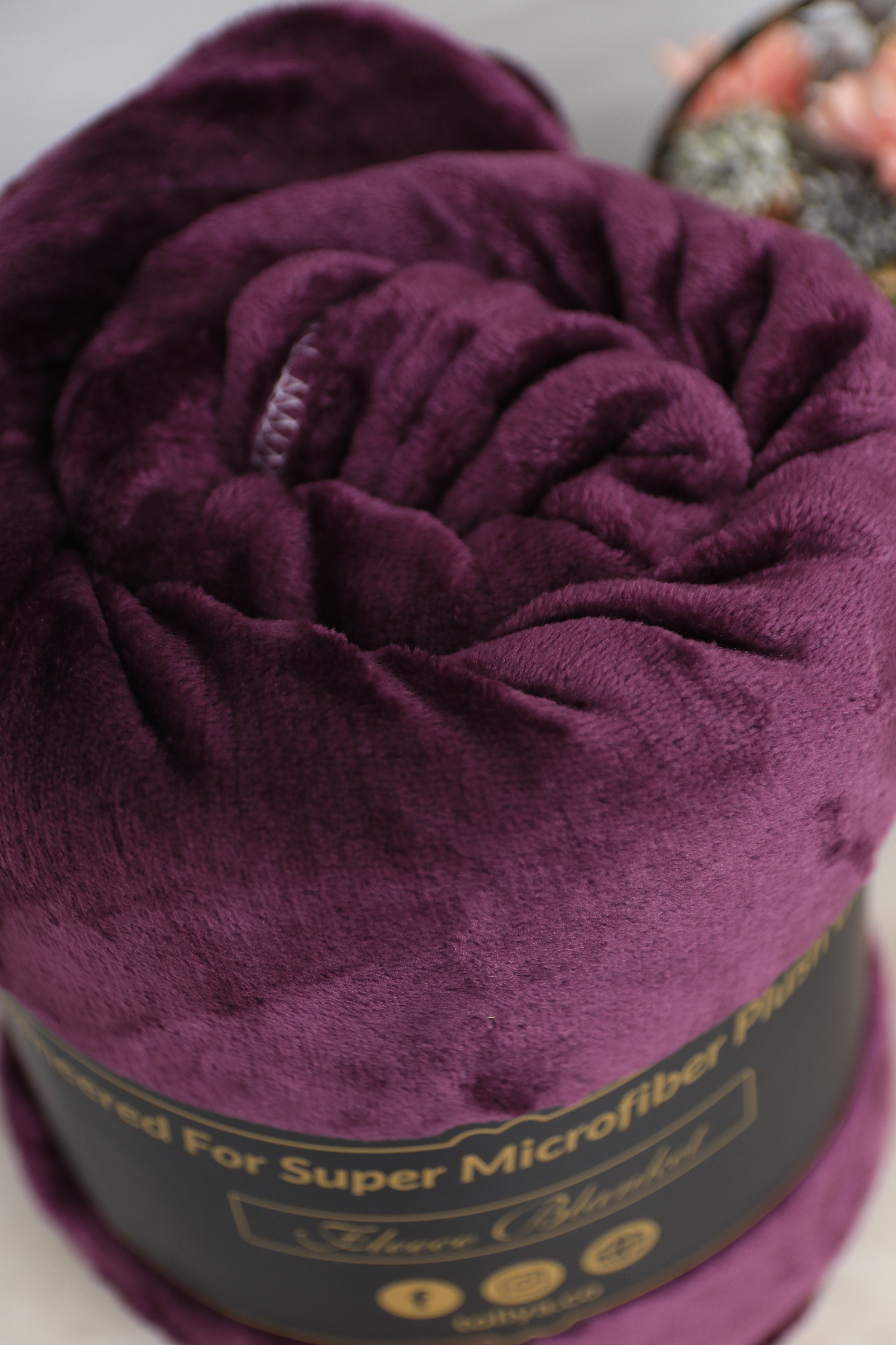 Plush Blanket Purple