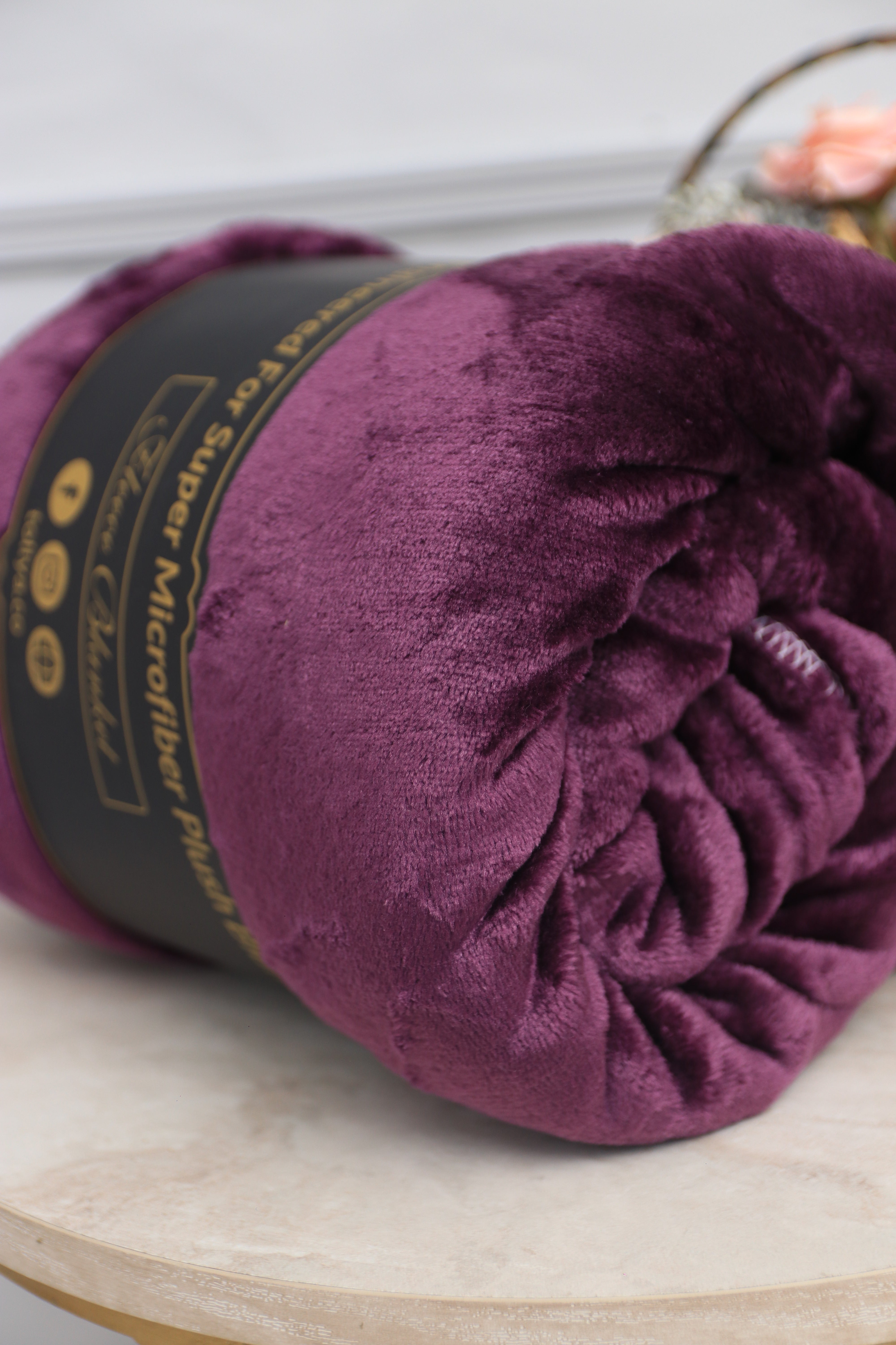 Plush Blanket Purple