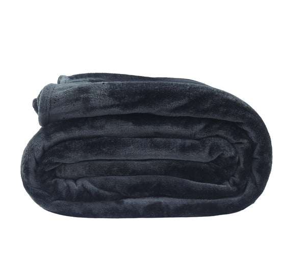 Summer Plush Blanket Grey