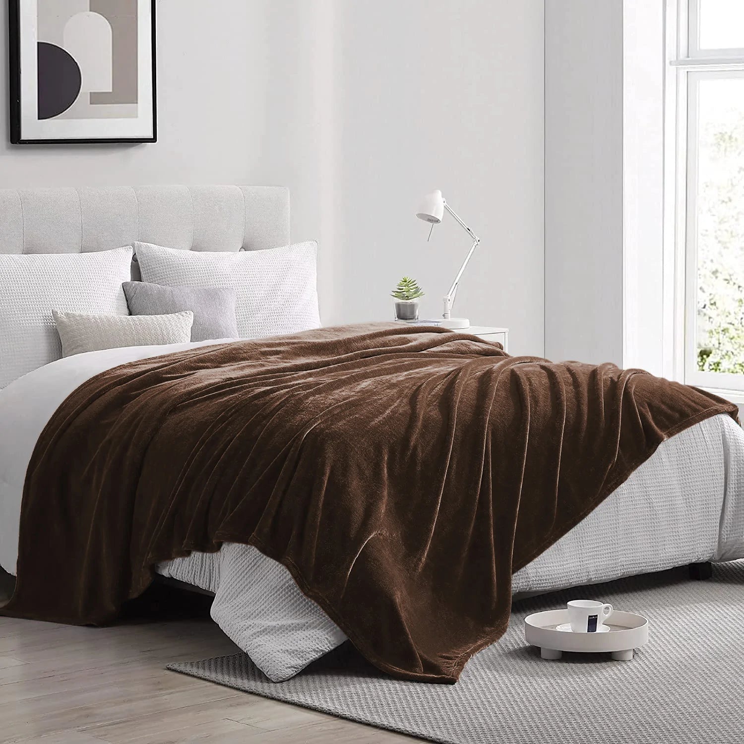 Plush Blanket Brown
