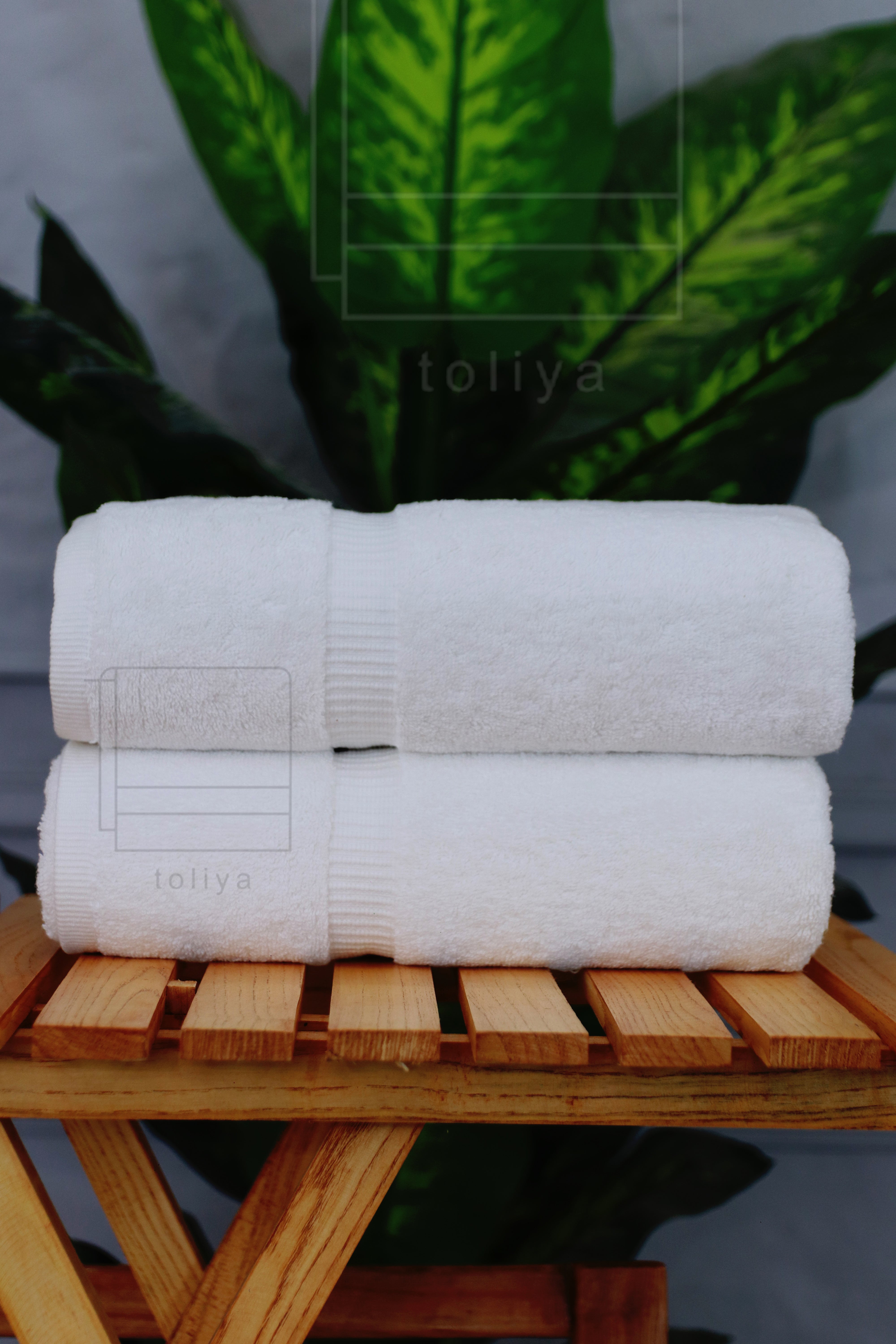 Bath Towel Diamond Fancy