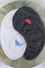 Hair turban (Pack of 2) Dolphin