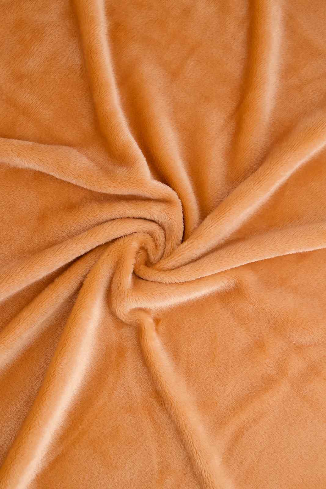 Summer Plush Blanket Peach